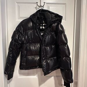 Aritzia Black Puffer Jacket